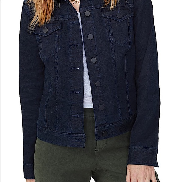 NYDJ Collared Denim Jacket - Picture 2 of 4